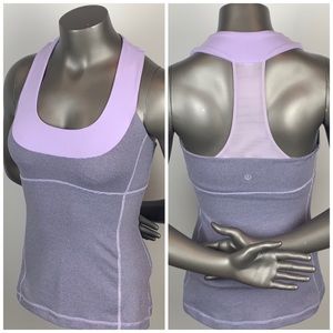 Lululemon | Lilac Wee Stripe Scoop Neck Tank  4